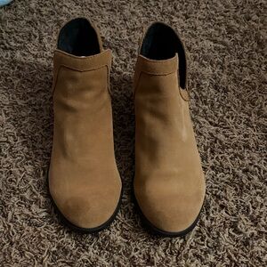 Sorel Tan Ankle Boots